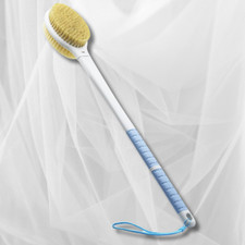 20.5 Back Bath Brush Long Handle for Shower for Elderlymen and Womenback Scrubb