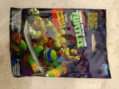 * Teenage Mutant Ninja Turtles nickelodeon  Actionfigur + Sammelkarte NEU