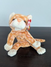 Ty Beanie Baby Amber the Cat (1999) – Good Condition with Tags