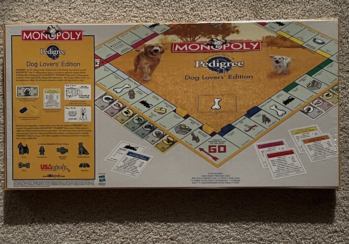 モノポリー ドゴポリー 犬 MONOPOLY 希少 レア トミーダイレクト モノポリー シュリンク付 旧版廃盤品