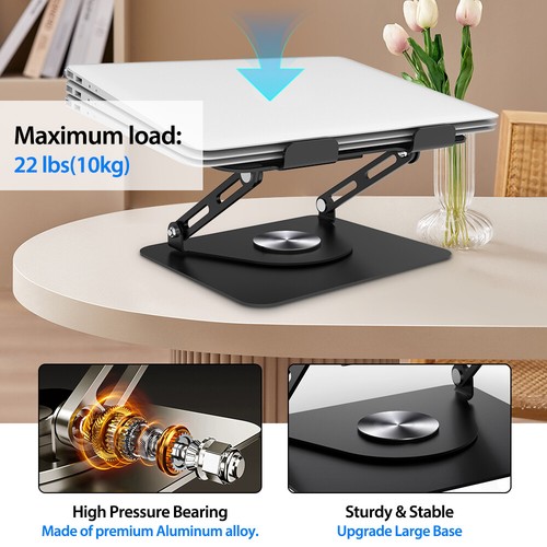 Portable Gaming Laptop Cooling Pad Foldable Laptop Pc Stand Holder Cooler Table - Picture 9 of 14