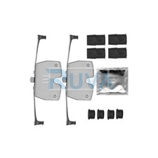 Fits BMW 6 Series 5 7 Ruva Front Brake Pads Fitting Kit 34117846703