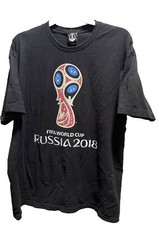 2018 fifa world cup russia t shirt xl short sleeve adult unisex