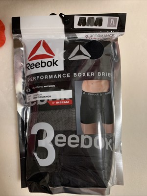 reebok performance training boxer briefs