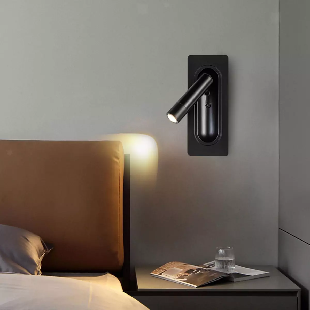 Bedside Wall Lamp Brightness Night Light LED Wall Light Fixture for Bedroom