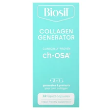 Biosil Collagen Generator with ch-OSA helps generate collagen 30 Liquid Capsules