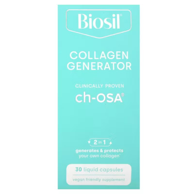 Biosil Collagen Generator with ch-OSA helps generate collagen 30 Liquid Capsules