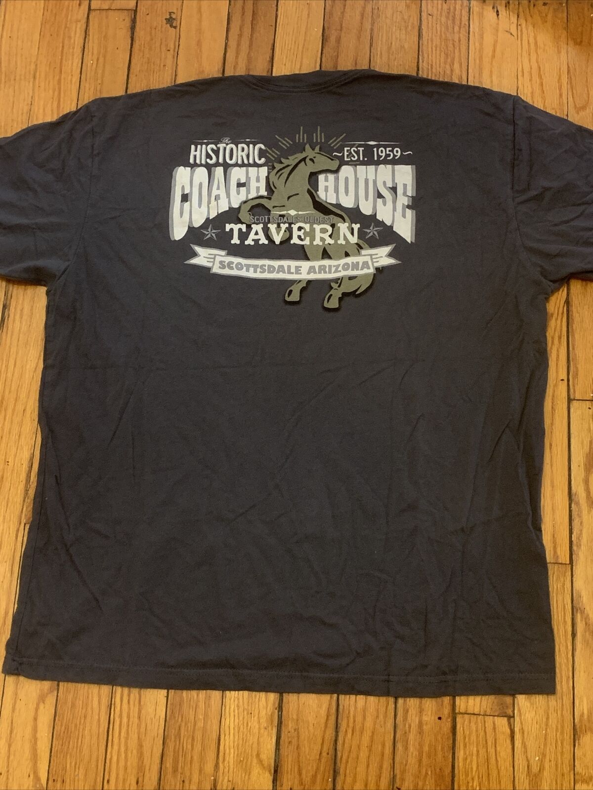 Coach House Tavern- Old Town Scottsdale AZ Bar Gray T-shirt Men's XL  Arizona | eBay