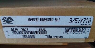 GATES 9389-3071 SUPER HC POWERBAND BELT 3/5VX710