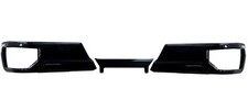 Gloss Black Rear Bumper Overlay Cap Cover For 19-26 Silverado Single-exh No-sens