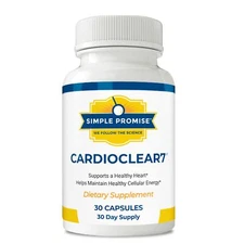 Simple Promise Cardio Clear 7 - Heart Health Supplements with PQQ and Coenzym...