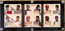 Baseball Tri-Fold Panini National Treasures Booklet Card Holder Display Case 