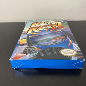 Rad Racer II 2 Nintendo 1989 NES CIB W/Poster Tested!