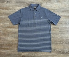 Footjoy Polo Shirt Short Sleeve FJ Logo Kiva Dunes Club Logo Medium Performance