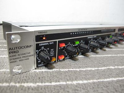 Behringer MDX1400 Autocom Pro Compressor / Limiter with Power Cord