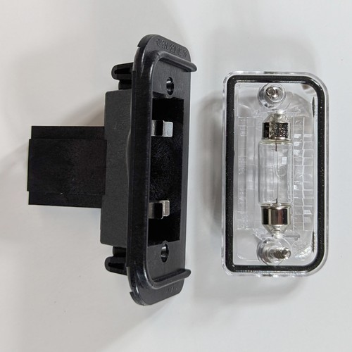 MERCEDES BENZ CLK320 LICENSE PLATE LIGHT ASSEMBLY LENS BULB OEM 03-05 CLK MB - Picture 9 of 9