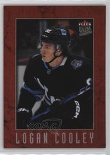 2024-25 Upper Deck Fleer Ultra Ultra Sensations Red 58/99 Logan Cooley #SN16OF30