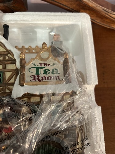 Lemax The Tea Room Christmas Porcelain Decor Rare Brand New in Box #65097 - Picture 8 of 13
