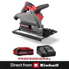 Einhell Cordless Plunge Saw 18V 165mm Brushless Pro TP-PS 18 With Battery