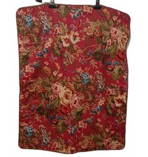 Ralph Lauren Chaps Standard Summerton Pillow Sham Set 2 Red Floral Houndstooth
