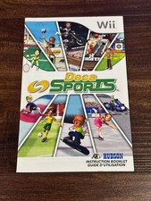 Deca Sports Nintendo Wii Instruction Manual Only