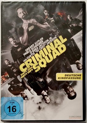 Criminal Squad (2018) NEU, Gerard Butler, Pablo Schreiber, Action, DVD