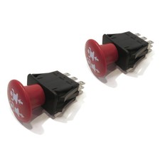 (Pack de 2) Interruptor de toma de fuerza para Stens 430-798, 430798 y rotativo 9656, 13248 ZTR ZTR