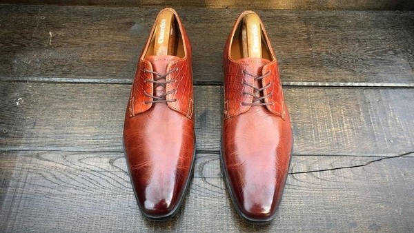 Men Melvin & Hamilton Heels Brown Leather 42 #92DY