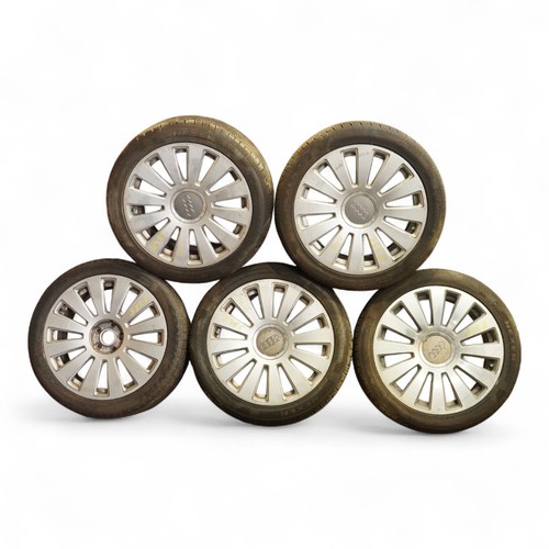 2003-2010 AUDI A8 A8L D3 WHEEL RIM CG4 19X8.5J 5-112MM ET45 SET OF 5 4E0601025N