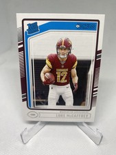 2024 DONRUSS RATED ROOKIE CARD #302 LUKE MCCAFFREY . rookie card picture