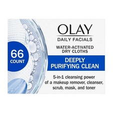 Olay Makeup Remover Wipes 66 Ct Daily Facial Cleanser Normal to Oily Skin USA Sh