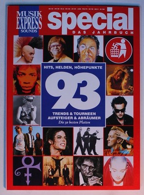 German Musik Express Special 1993 Nirvana Guns N'Roses Metallica Cure