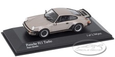 Minichamps 1/43 1977 Porsche 930 Turbo Platinum Metallic Very RARE Brand New