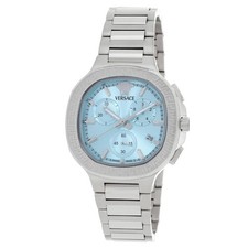 Versace V-Chrono Square Chronograph Quartz Tu...