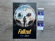 Walton Goggins Chris Parnell Signed Fallout 11x17 Photo JSA COA Ghoul
