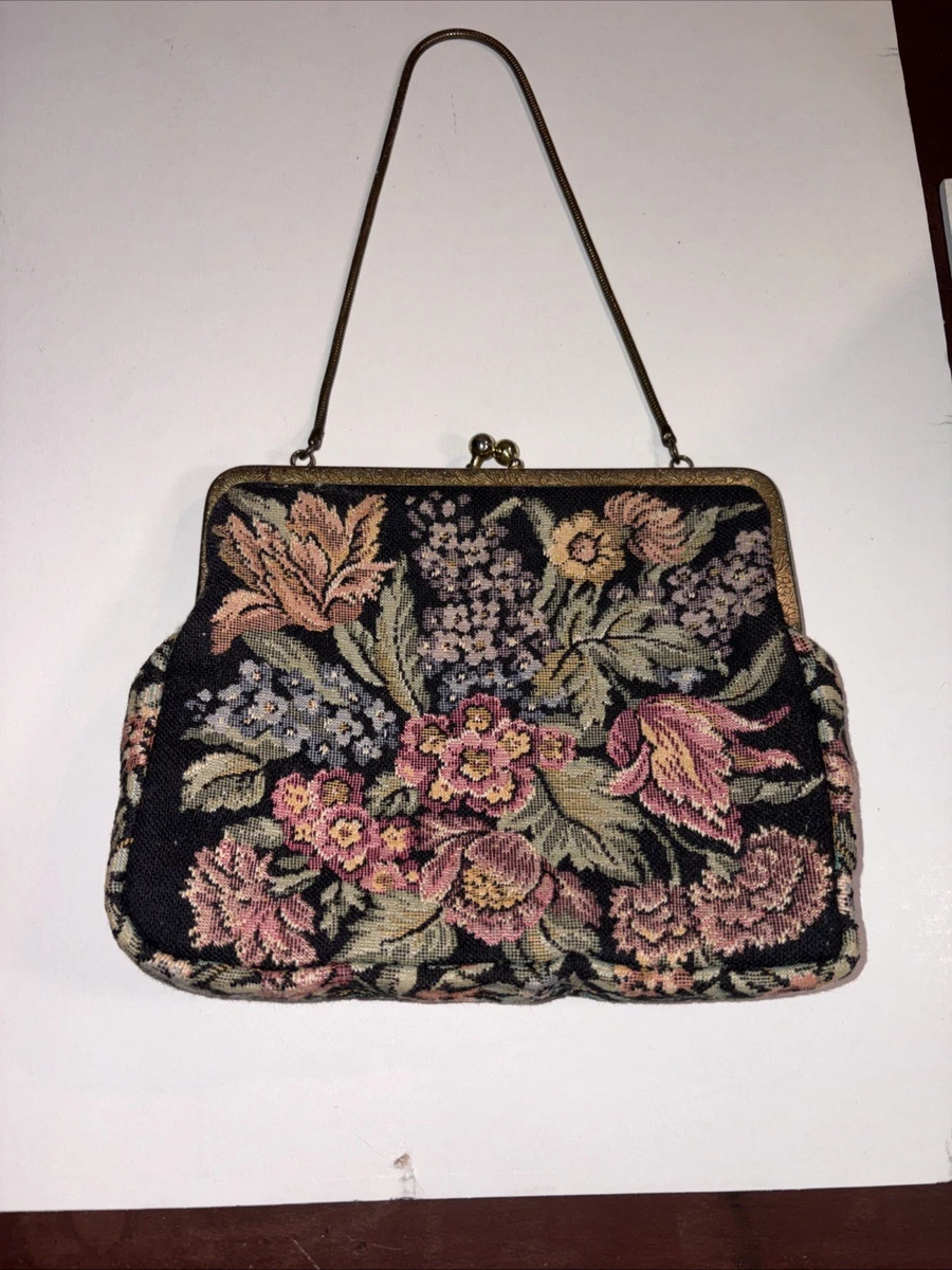 25+ Tapestry Purse Vintage Bags, Handbags & Cases for sale