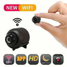 Mini-Kamera? 1080p Wi-Fi Kamera? Überwachung für Baby Haus Auto ?Nachtsicht ?