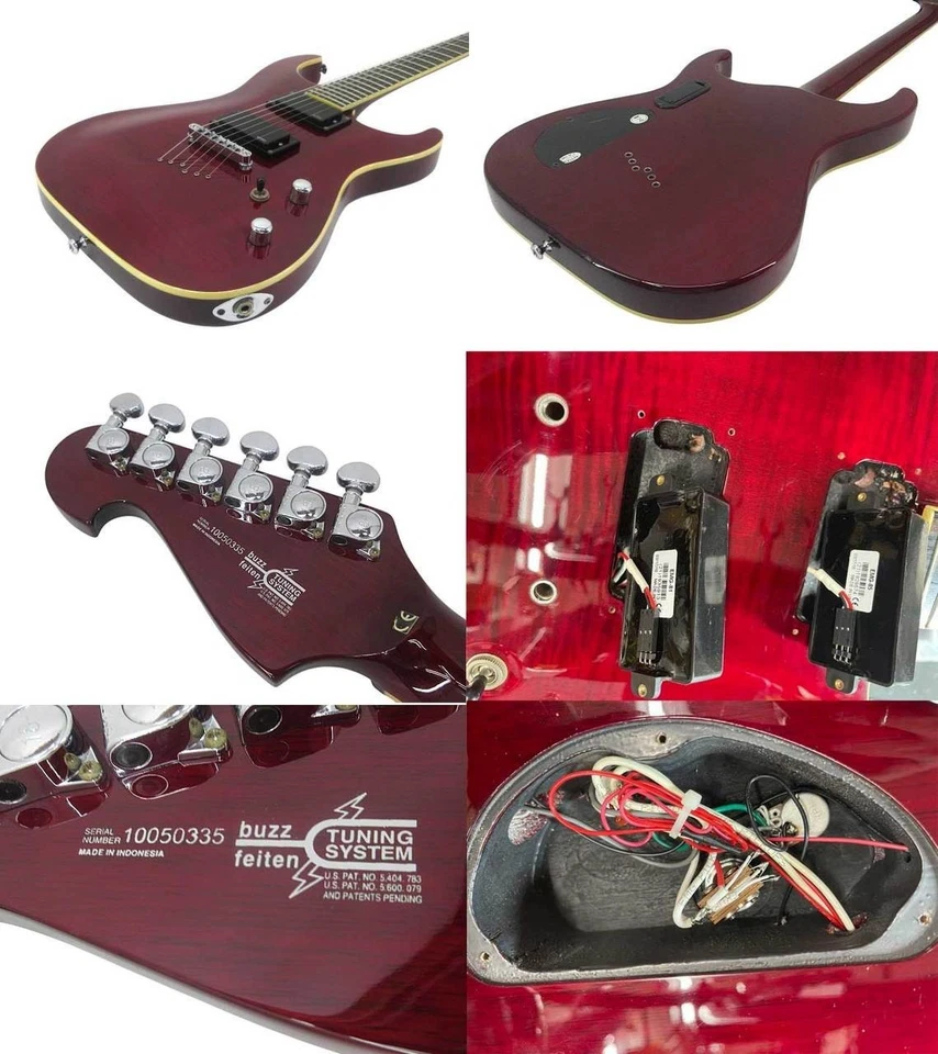Washburn X-50 PRO FE / TRANCE ROJO 2010 con estuche blando USADO - Imagen 3 de 4