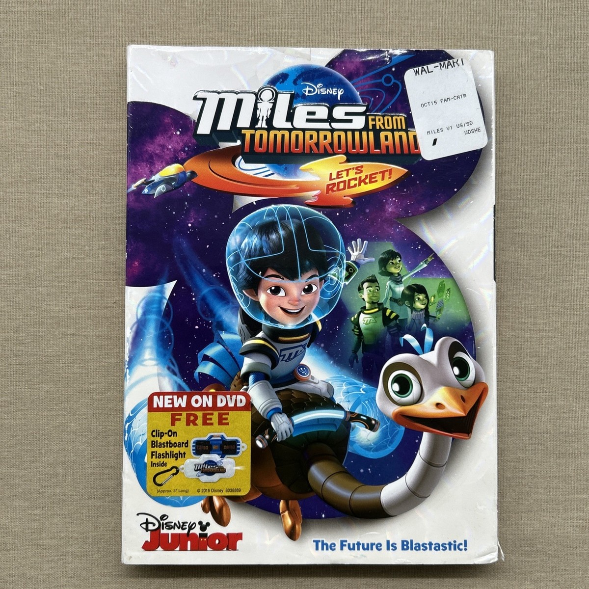 Miles From Tomorrowland: Let's Rocket (DVD 2015 + Slipcover