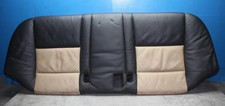 BMW 5er E60 E61 Leder Sitz hinten R�cksitzbank Beige / Schwarz 7058581 7058580