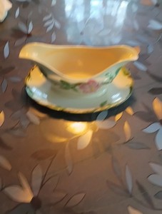 Rare Vintage Franciscan Desert Rose Gravy Boat In Good Used Condition.