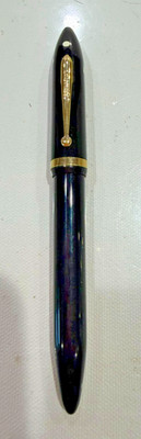 1360 ~ 1990's Sheaffer White Dot Roller Ball Pen! No Ink Cartridge! Great Cond!