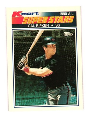 1990 Topps Kmart Super Stars #20 Cal Ripken Baltimore Orioles