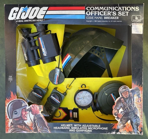 VINTAGE 1982 GI JOE COMMUNICATION OFFICER'S SET ITEM NO. 5000 w/Box