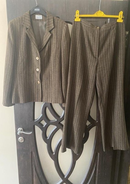 Women Gran Sasso Suit Brown 40 / L / 48
