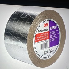3M Venture Tape FSK Facing Tape 1525CW - Cold Weather Adhesive, UL723 ASTM C1136
