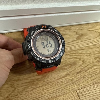 CASIO Pro Trek PRW 3500Y Solar Radio 20 ATM Water Resistant