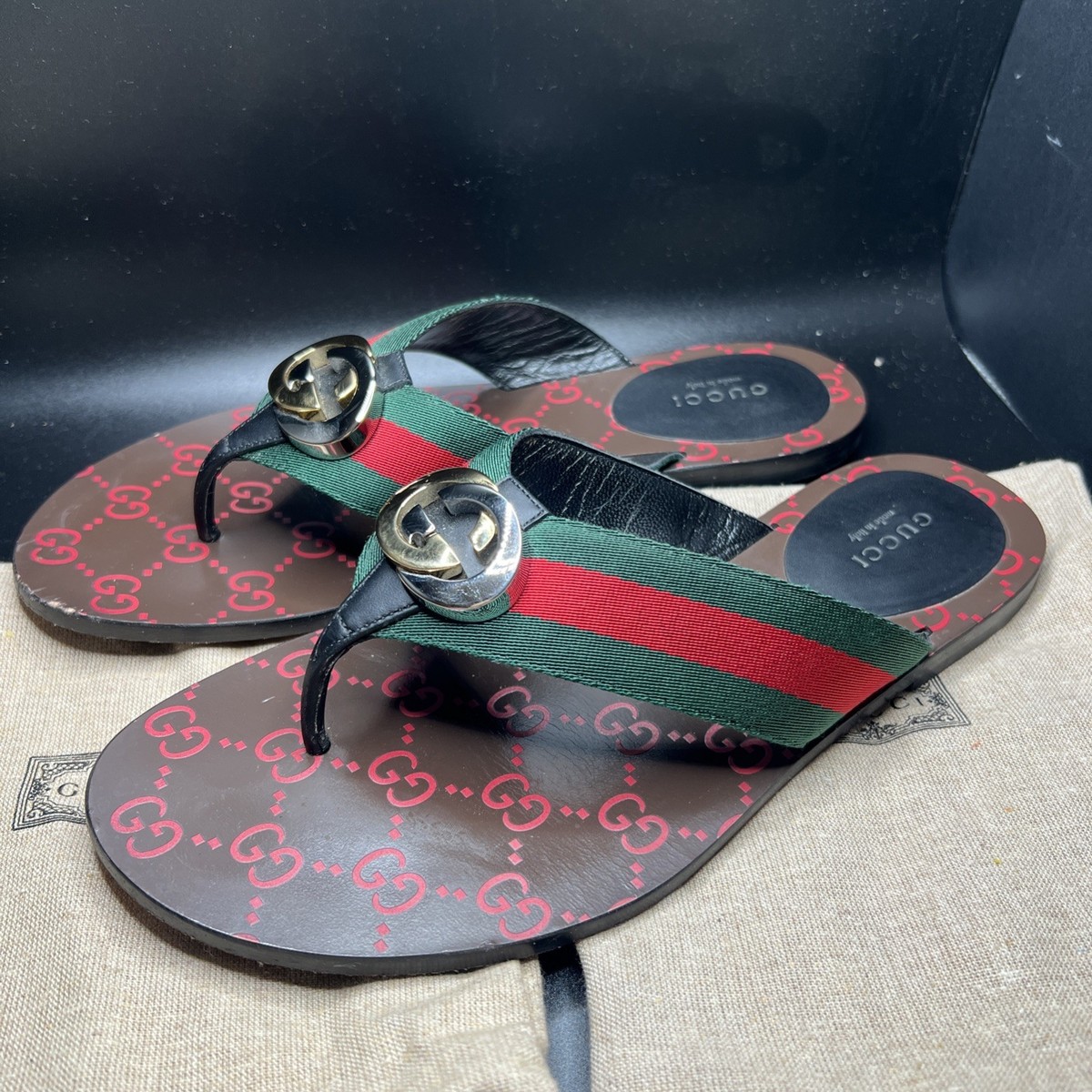 Gucci Shoes Gucci Web Thong Gucci Shoes Gucci Kika Thong Sandals