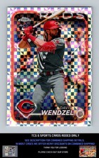 2024 Topps Chrome Update #USC83 X-Fractors Davis Wendzel Cincinnati Reds
