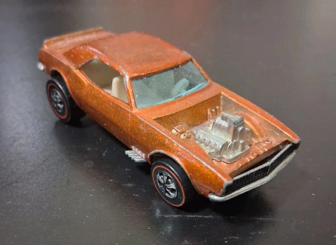 Hot Wheels Orange 1968 Vehicle Year Vintage Manufacture Diecast